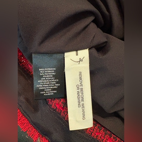 Ann Taylor Textured Red Midi Dress - Picture 7 of 15